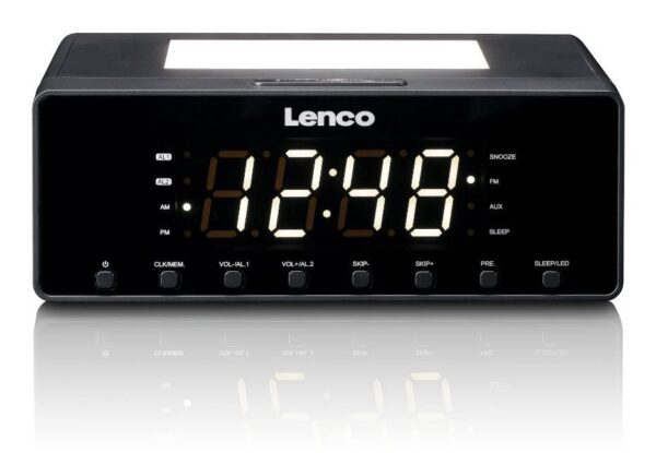 Kodumasinad | Kellraadio öövalgustusega Lenco CR540BK | Tehnomaan