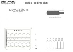 Kodumasinad | Integreeritav veinikülmik Dunavox DAVS-18.46SS | Tehnomaan