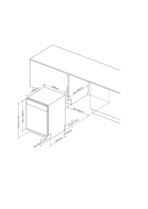 Kodumasinad | Integreeritav nõudepesumasin De Dietrich DCJ532DQX | Tehnomaan