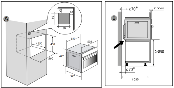 Kodumasinad | Integreeritav mikrolaineahi De Dietrich DKE4220H | Tehnomaan