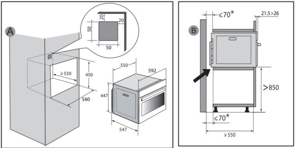 Kodumasinad | Integreeritav mikrolaineahi De Dietrich DKE4535X | Tehnomaan