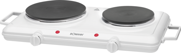 Kodumasinad | Lauapliit 2 plaadiga Bomann DKP5028CB, valge | Tehnomaan