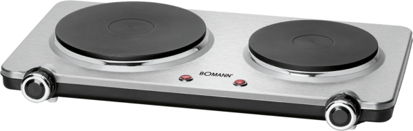 Kodumasinad | Lauapliit 2 plaadiga Bomann DKP5033ECB, inox | Tehnomaan