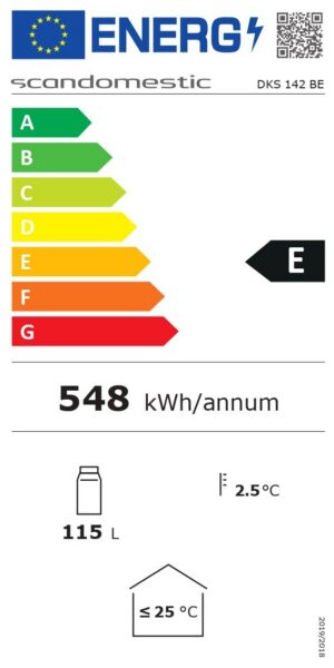 Kodumasinad | Vitriinkülmik Scandomestic DKS142BE | Tehnomaan
