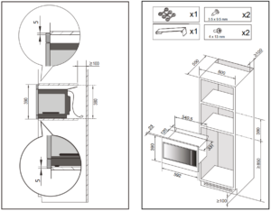 Kodumasinad | Integreeritav mikrolaineahi De Dietrich DME4320B | Tehnomaan