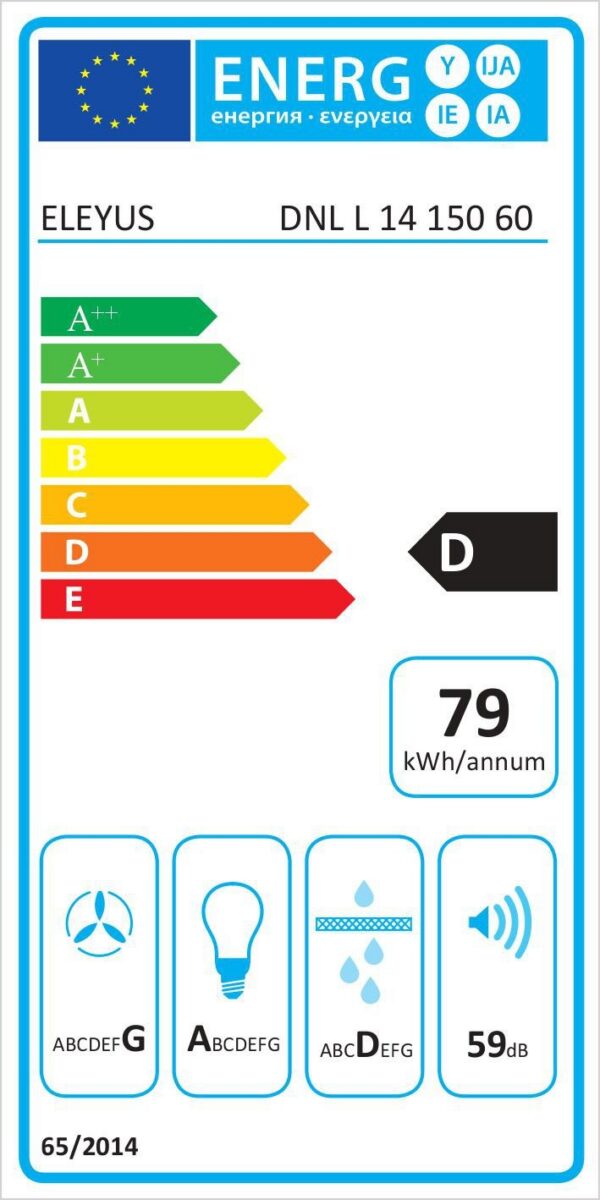 Kodumasinad | Õhupuhastaja Eleyus DNL L14 150 60BL | Tehnomaan