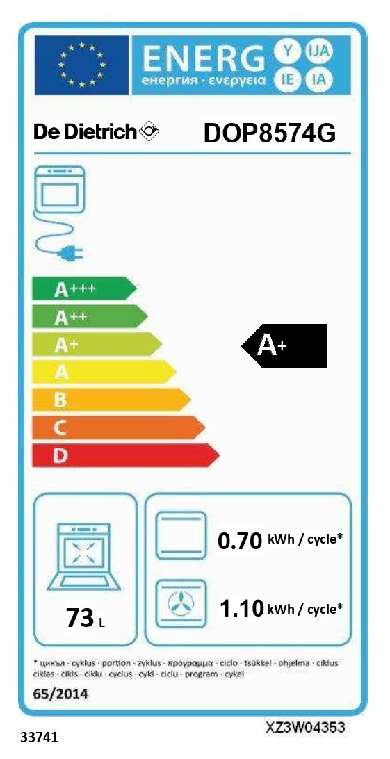 Kodumasinad | Integreeritav ahi De Dietrich DOP8574G | Tehnomaan