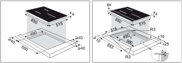Kodumasinad | Induktsioonplaat De Dietrich DPI4321H | Tehnomaan