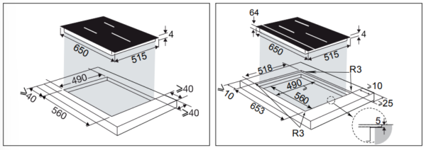 Kodumasinad | Induktsioonplaat De Dietrich DPI4330B | Tehnomaan