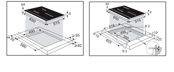 Kodumasinad | Induktsioonplaat De Dietrich DPI4420B | Tehnomaan