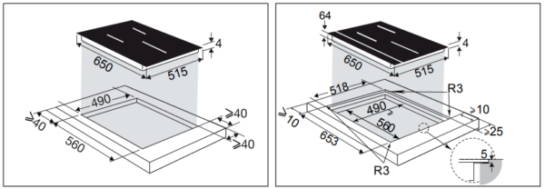 Kodumasinad | Induktsioonplaat De Dietrich DPI4431H | Tehnomaan