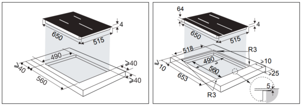 Kodumasinad | Induktsioonplaat De Dietrich DPI4441BT AutoLink | Tehnomaan