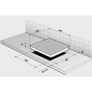 Kodumasinad | Induktsioonplaat De Dietrich DPI7688XS | Tehnomaan