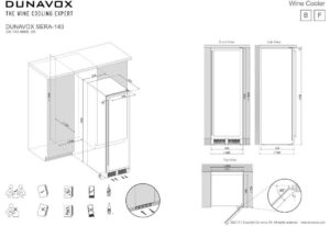 Kodumasinad | Veinikülmik Dunavox DX-143.468B | Tehnomaan