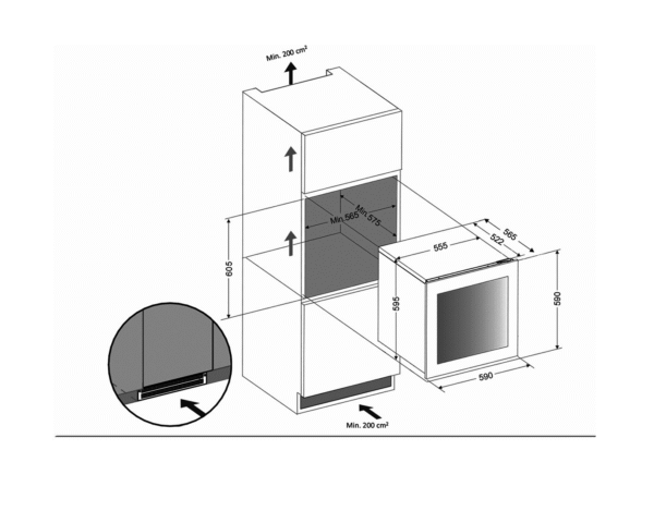 Kodumasinad | Integreeritav veinikülmik Dunavox DXJ-26.69DB Joy | Tehnomaan