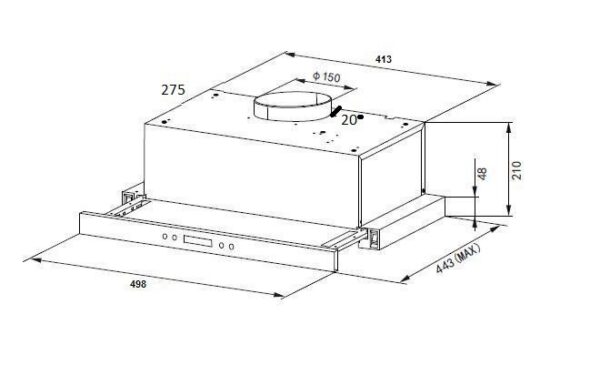 Kodumasinad | Õhupuhastaja DeAirce EB3615CI | Tehnomaan