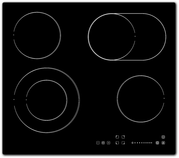 Kodumasinad | Keraamiline pliidiplaat Bomann EBK9571 | Tehnomaan