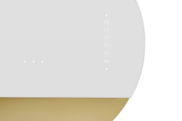 Kodumasinad | Õhupuhastaja Ciarko Design Eclipse valge/kuld | Tehnomaan