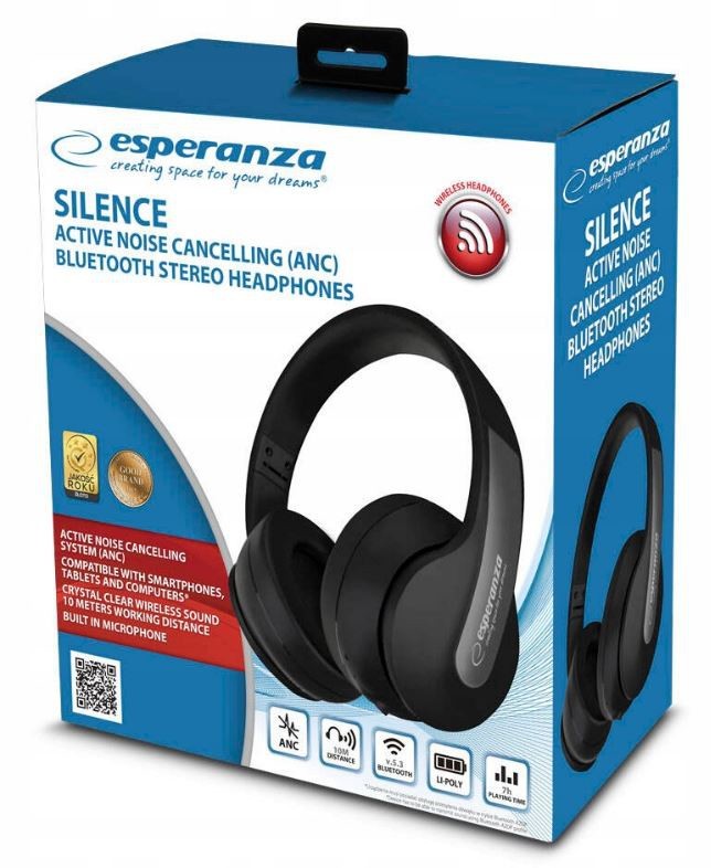 Kodumasinad | Mürasummutusega Bluetooth kõrvaklapid Esperanza EH240 | Tehnomaan