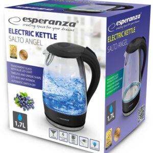 Veekeetja klaaskorpusega Esperanza EKK011K, must - Image 4