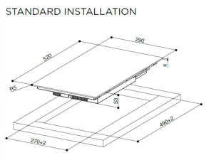 Kodumasinad | Induktsioonplaat Faber FBH 32 BK | Tehnomaan