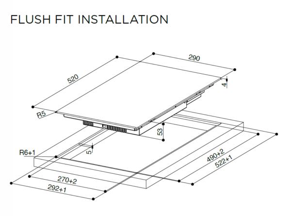 Kodumasinad | Induktsioonplaat Faber FBH 32 BK | Tehnomaan