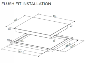 Kodumasinad | Induktsioonplaat Faber FCH 64 BK KL | Tehnomaan