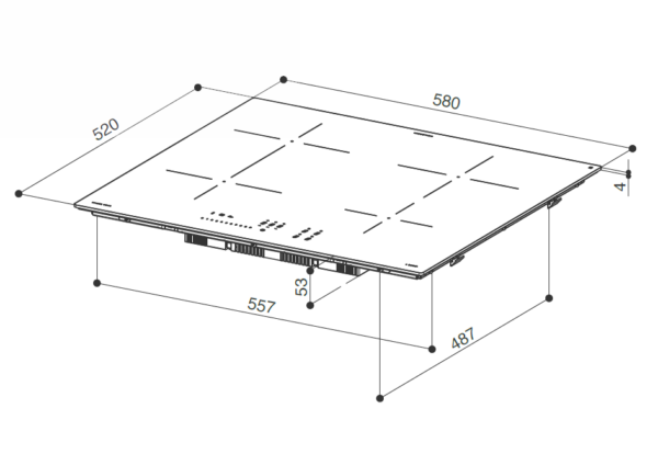 Kodumasinad | Induktsioonplaat Faber FCH 64 GR KL | Tehnomaan