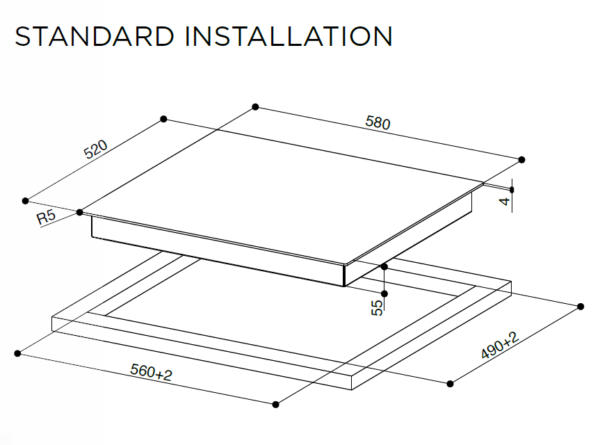 Kodumasinad | Induktsioonplaat Faber FCH 64 GR KL | Tehnomaan