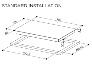 Kodumasinad | Induktsioonplaat Faber FCH 84 GR KL | Tehnomaan