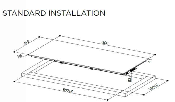 Kodumasinad | Induktsioonplaat Faber FCH Slim 94 BK KL | Tehnomaan