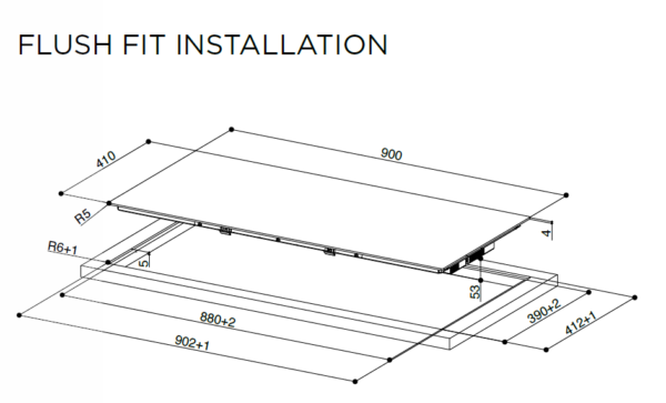 Kodumasinad | Induktsioonplaat Faber FCH Slim 94 BK KL | Tehnomaan