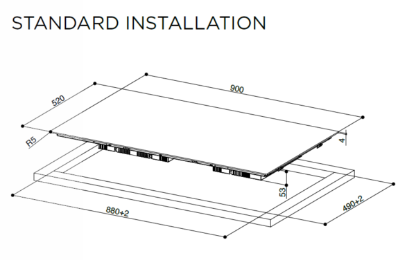 Kodumasinad | Induktsioonplaat Faber FCH 95 BK KL | Tehnomaan
