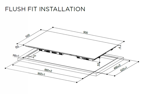 Kodumasinad | Induktsioonplaat Faber FCH 95 BK KL | Tehnomaan