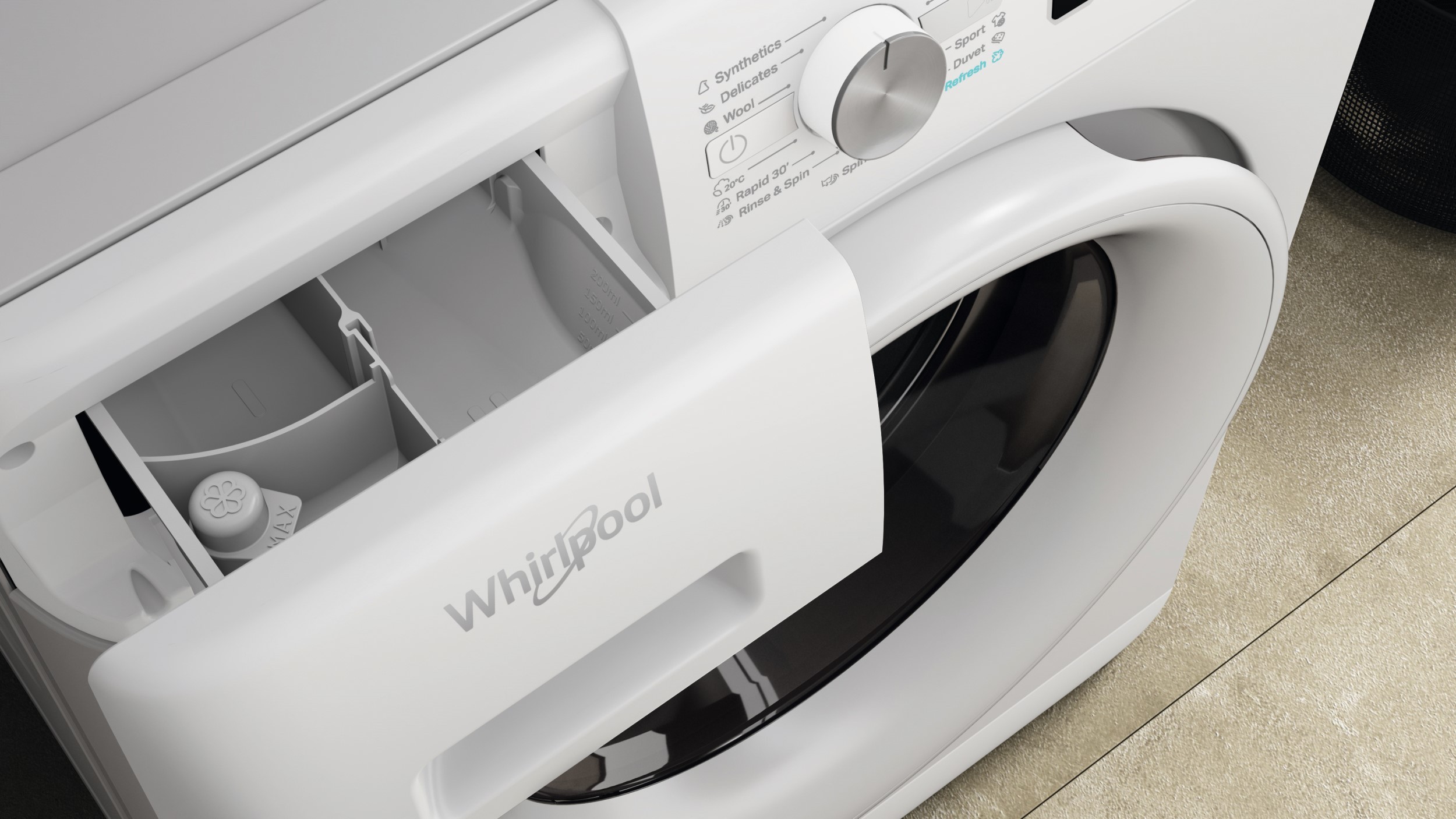 Kodumasinad | Pesumasin Whirlpool FFB8258WVEE | Tehnomaan
