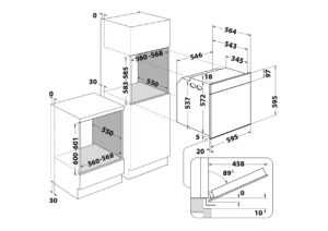 Kodumasinad | Integreeritav ahi Hotpoint-Ariston FI4854PIXHA | Tehnomaan