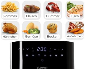 Kodumasinad | Kuumaõhufritüür Bomann FR6069HCB | Tehnomaan