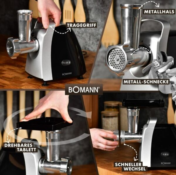 Kodumasinad | Hakklihamasin Bomann FW6067HCB | Tehnomaan