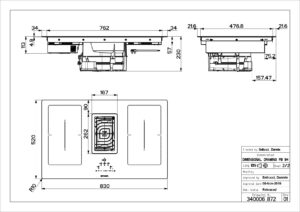 Kodumasinad | Induktsioonpliidiplaat koos õhupuhastajaga Faber Galileo Smart | Tehnomaan