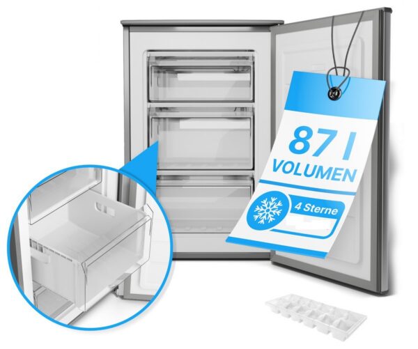 Kodumasinad | Sügavkülmik Bomann GS7253IX | Tehnomaan