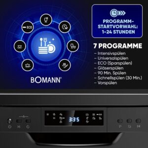 Kodumasinad | Nõudepesumasin Bomann GSP7418B | Tehnomaan