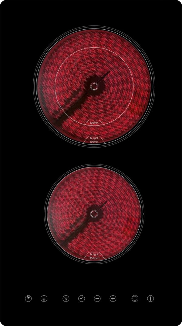 Kodumasinad | Keraamiline pliidiplaat Greentek GTV30BK | Tehnomaan
