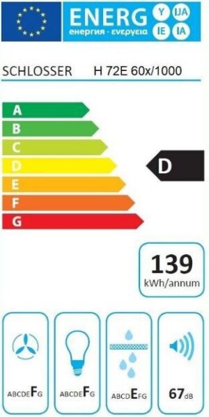 Kodumasinad | Õhupuhastaja Schlosser H72E60X/1000 | Tehnomaan