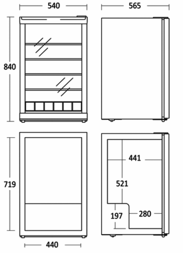 Kodumasinad | Vitriinkülmik Scandomestic Coca-Cola HighCube | Tehnomaan