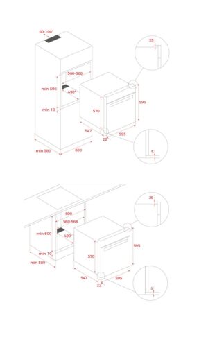 Kodumasinad | Integreeritav auruahi Teka HLB 8550 SC BK SteamChef | Tehnomaan