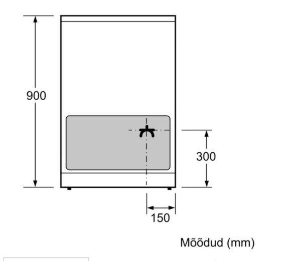 Kodumasinad | Induktsioonpliit Bosch HLN39A060U must | Tehnomaan