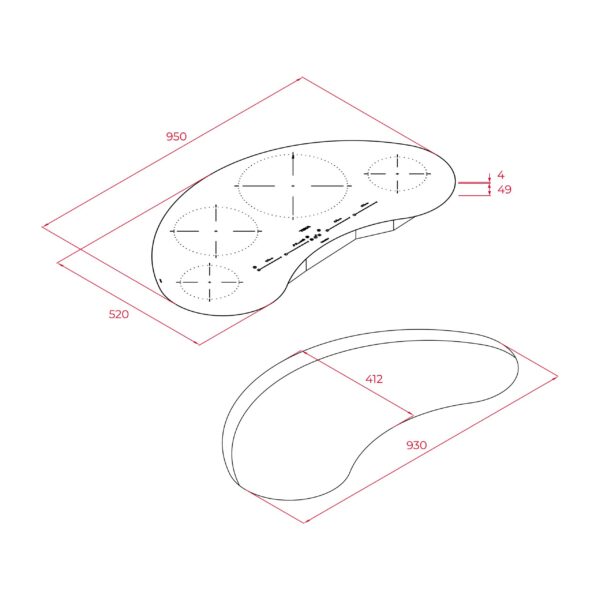 Kodumasinad | Induktsioonplaat Teka IKC 94628 MST BK | Tehnomaan