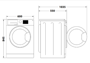 Kodumasinad | Pesumasin Indesit IM864 | Tehnomaan