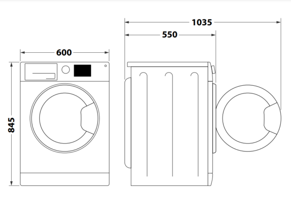 Kodumasinad | Pesumasin Indesit IM864 | Tehnomaan