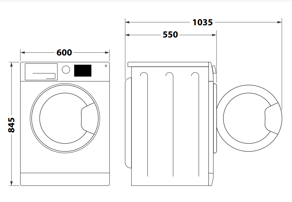 Kodumasinad | Pesumasin Indesit IM864 | Tehnomaan